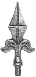 iron finials