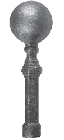 iron finials