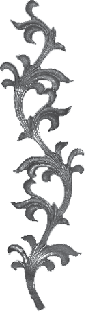 iron finials