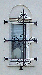 iron gates and railings