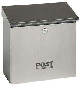 stainless steel post box