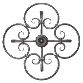 wrought iron panels