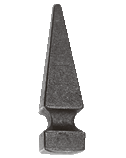 metal finials