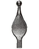 metal finials