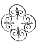 wrought iron components