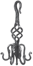 metal chain hook 6 hook
370h x 180w