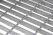 open steel flooring galvanised