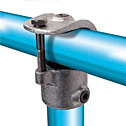 CLAMP ON TEE - key clamp handrail fitting