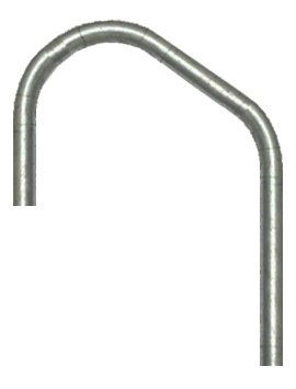 STAIR RETURN BEND 33.7MM - key clamp handrail fitting