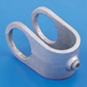 CLAMP ON CROSSOVER - key clamp handrail fitting