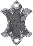 decorative metal weld tab