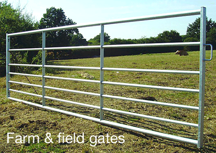 metal components for gates and railings